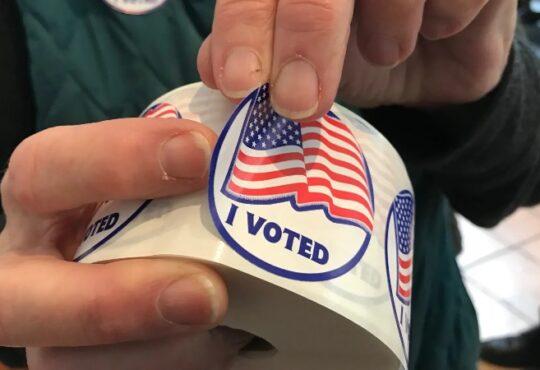I Voted Stickers Are Filling Social Media Site