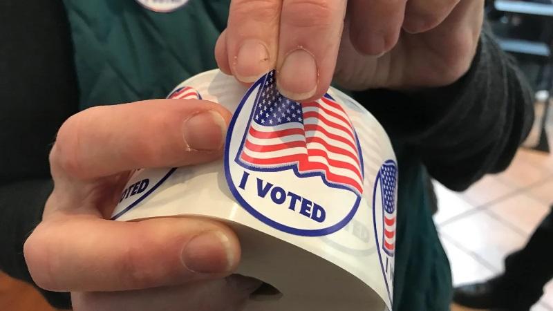 I Voted Stickers Are Filling Social Media Site