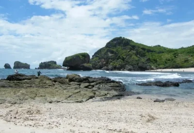 Siung Beach, a Beautiful Beach with Exotic High Cliffs in Gunung Kidul